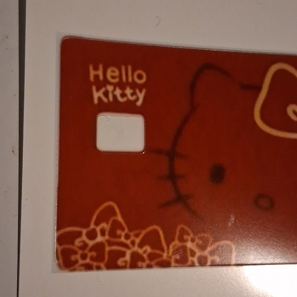 Hello Kitty Red Card Cover with Bow Design